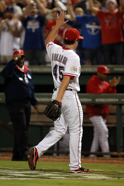 Derek Holland Shows You How To Take Care of Business!